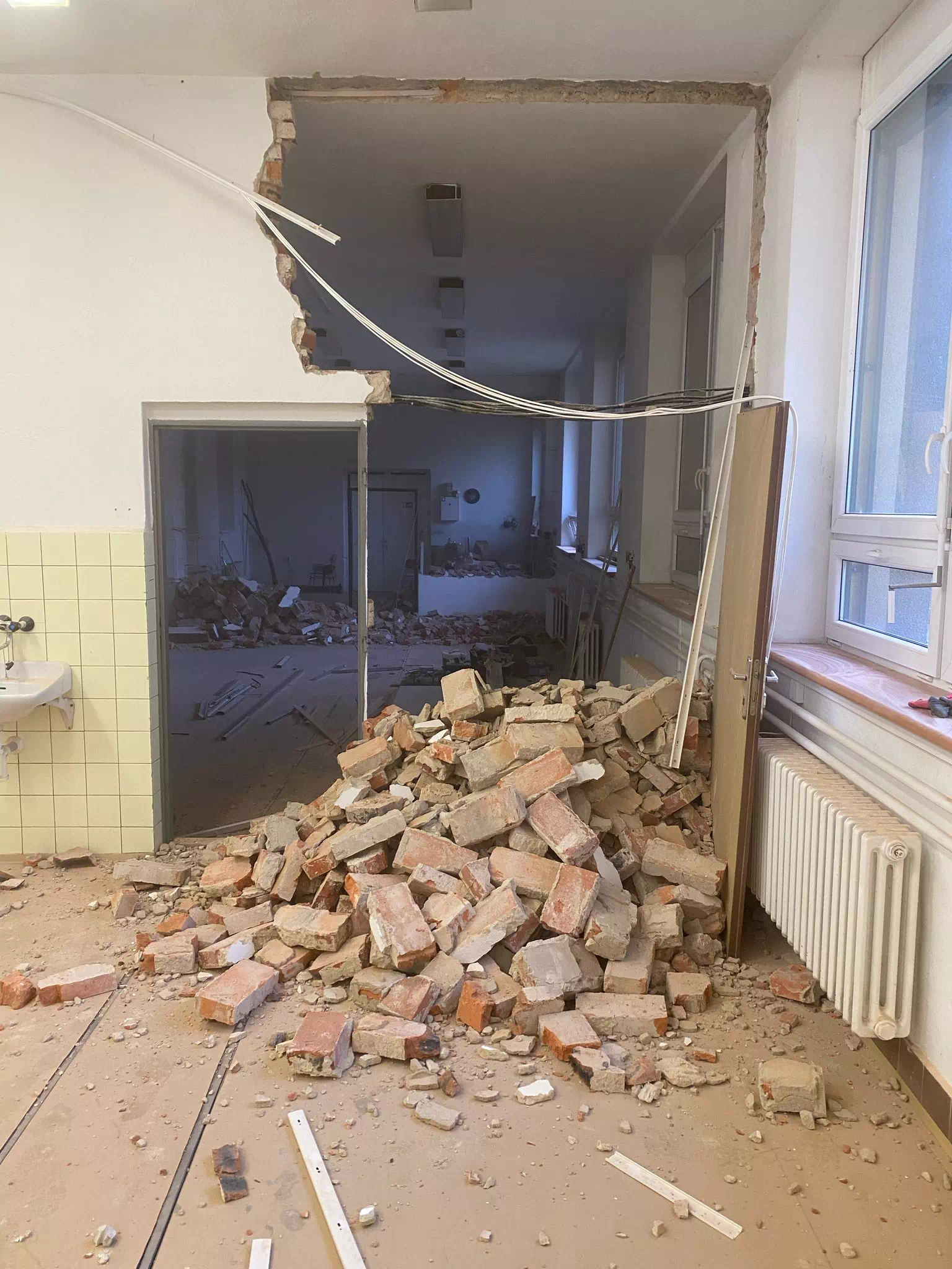 Bourání zdí Ostrava